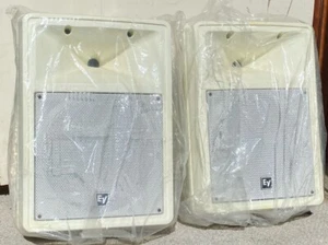 Par de 2 Altavoces Blancos EV Electro-Voice SX80 Interior/Exterior, Viene con Caja - Imagen 1 de 8