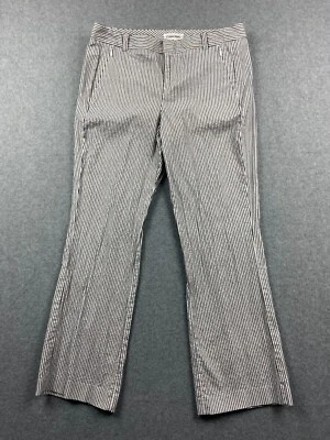 Pantalones chinos Calvin Klein para mujer talla 2 w28 blancos a rayas Foto 1 de 4