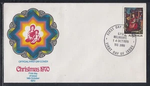 Australia Scott 489 FDC- Christmas 1970 - Picture 1 of 1