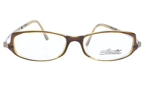 Silhouette SPX 1989 30 6052 Rectangular Austria New Eyeglasses 50-15-130mm Brown - Picture 1 of 5
