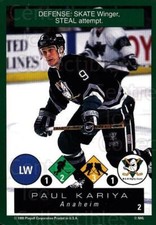 1995-96 Playoff One on One #2 Paul Kariya