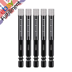 8mm Dry Diamond Drill Bits For Porcelain Granite Tile Glass Ceramics Marble - Picture 1 of 15