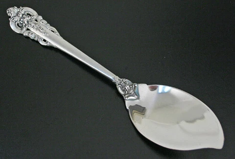 Wallace Grande Baroque Sterling Jelly Spoon Cover