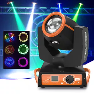 7R 230w Beam DMX 512 Stage Moving Head Stage Light Zoom Gobo Party DJ Lights US - Picture 1 of 8