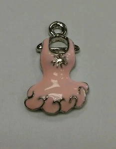 Pulsera Teléfono Collar Dije Vestido Rosa - Imagen 1 de 2