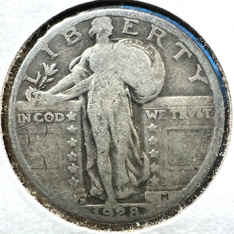1928-D 25C Standing Liberty Quarter (74821) Cover