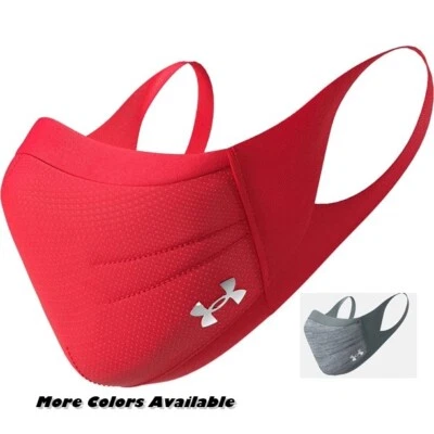 Under Armour Sports Mask Unisex Facemask, Face Cover, Red, Gray, Black # 1368010 - Image 1 of 4