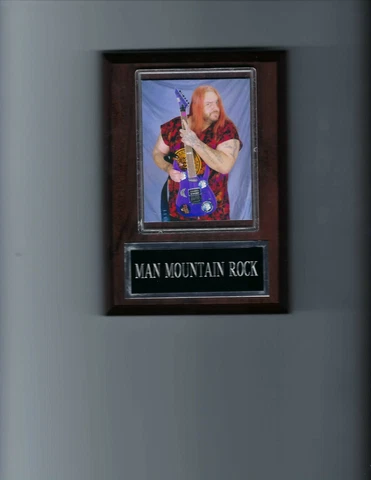 MAN MOUNTAIN ROCK PLAQUE WRESTLING WWF Cover