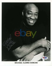 MICHAEL CLARKE DUNCAN Signed 8x10 Photo Autograph reprint