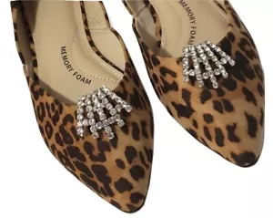 Braut Hochzeit Abschlussball Strass Silber Blattform Schuhclips Schmuck Accessoire - Bild 1 von 4