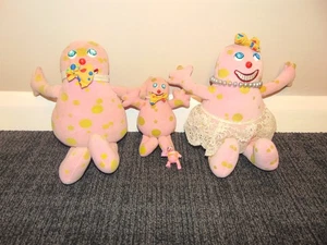 Familia y juguete vintage Mr & Mrs Blobby - oficial - leer descripción - Imagen 1 de 16