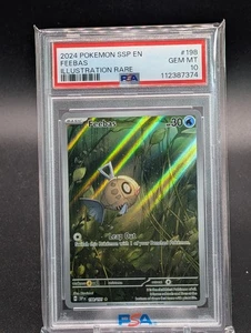 Feebas 198/191 Sv08: Surging Sparks Holo PSA 10 - Picture 1 of 1