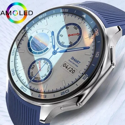 Smartwatch Herren für Samsung Xiaomi Huawei Armbanduhr Bluetooth HD Bildschirm - Bild 1 von 4