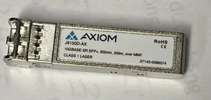 Transceptor usado J9150D-AX J9150D AXIOMA HP ARUBA COMPATIBLE SPF+ - Imagen 1 de 3