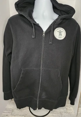 Hudson's Bay Co. Canada Vancouver Olympics 2010 Sudadera con Capucha y Cremallera Negra Talla XL para Mujer Foto 1 de 4