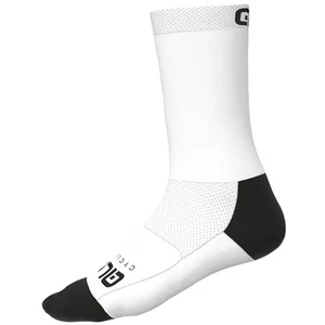 ALE Flash Q-Skin Cycling Socks 16cm - White, Performance Fit, L14740017 - Picture 1 of 1