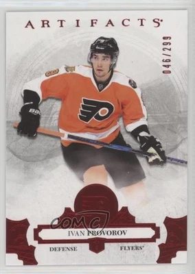 2017-18 Upper Deck Artifacts Ruby /299 Ivan Provorov #24 - Image 1 of 2