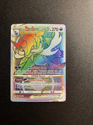Hisuian Samurott VSTAR (Secret) 197/189 Swsh10: Astral Radiance Holo - Image 1 of 2