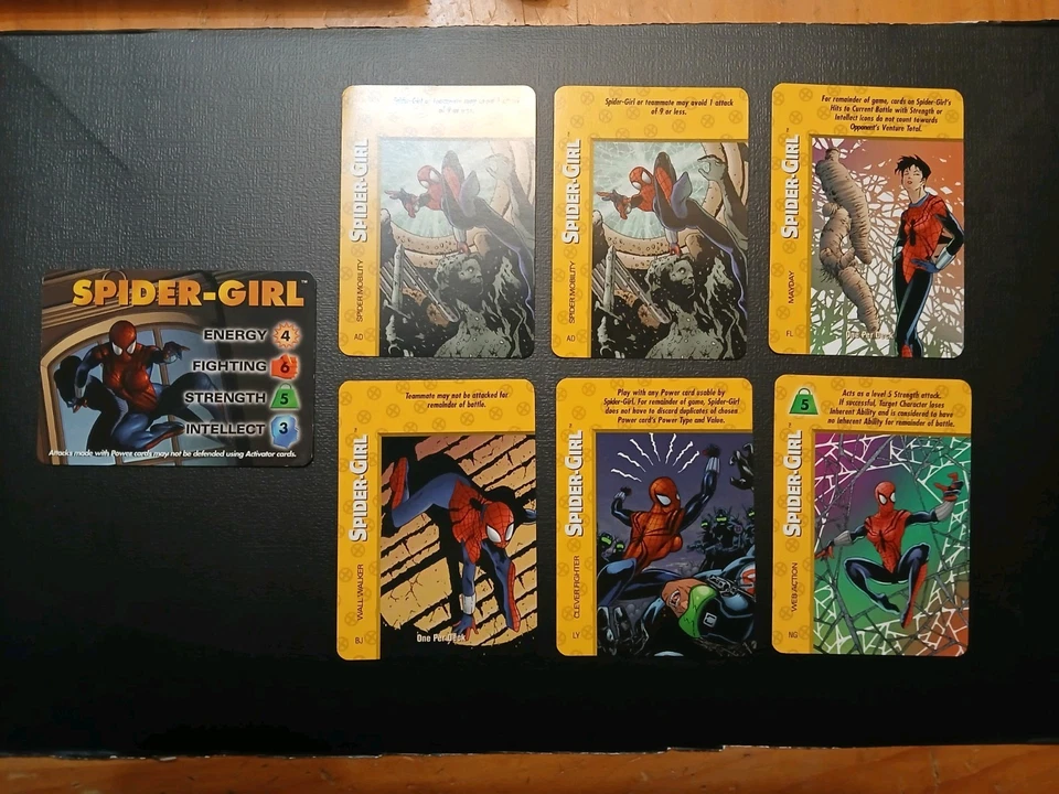 Spider Girl Marvel DC Image Overpower Lot - Image 1 of 1