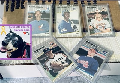 🎗️1989 Fleer Complete Set Griffey/Johnson RCs 50% to CANINE CANCER CHARITY-2TES - Image 1 of 4