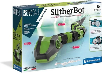 CLEMENTONI Slither Bot Snake Robot Kit – STEM Build & Play Toy for Kids Ages 8+