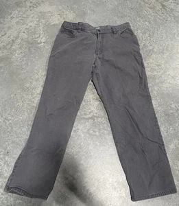Pantalones de trabajo Carhartt para hombre resistentes flexibles de lona talla 38x30 gris modelo BN2517M - Imagen 1 de 11