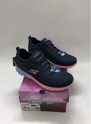 Zapatos elásticos para mujer Skechers GOWalk de viaje veganos lavables azul marino/ombre talla 9,5 nuevos en caja Foto 1 de 4