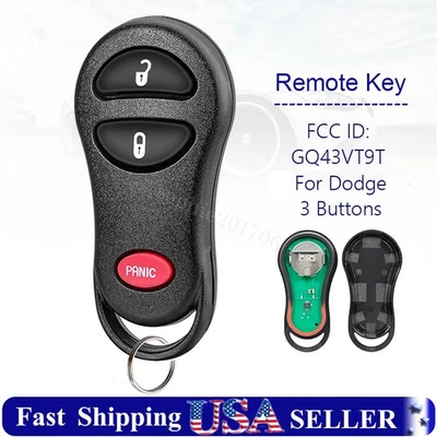Replacement For 1999 2000 20012002 2003 2004 Jeep Grand Cherokee Remote Key Fob - Image 1 of 4