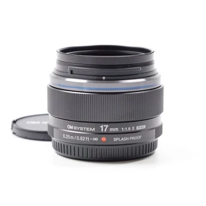 OLYMPUS OM SYSTEM M.ZUIKO DIGITAL 17mm F1.8 II [Top Mint] #121AA - Picture 1 of 12
