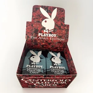 1995 Playboy APRIL EDITION CenterfoldCollector Cards.Single Pack From Sealed Box - Picture 1 of 6