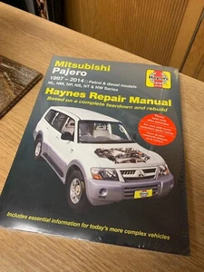 Mitsubishi Pajero Shogun GLX GLS ANIMAL WARRIOR DI-D Haynes Workshop Manual RARE - Picture 1 of 2