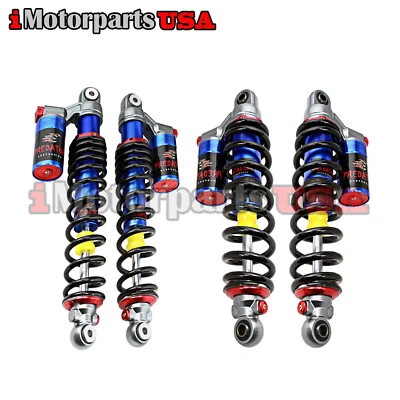 JUEGO DE AMORTIGUADORES DEPÓSITO RENDIMIENTO ETAPA 4 PARA KAWASAKI BRUTE FORCE 650 750 ATV Foto 1 de 4