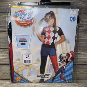 Rubies DC Super Hero Girls Harley Quinn Halloween Costume Size Extra Small 3-4 - Picture 1 of 2