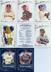 2014 Topps Allen & Ginter Miami Marlins Master Team Set mit Freizeitbeschäftigungen (8) - Bild 1 von 1