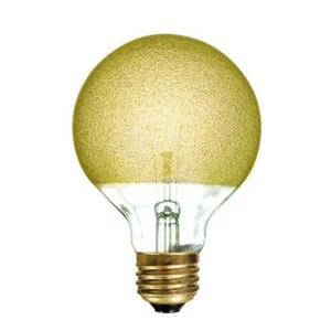 Bulbrite Pack of (6) 40 Watt Dimmable Amber Ice Finish G25 Medium (E26) Incan... - Picture 1 of 1