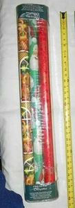 Vtg Rare Collectible 6 Rolls Assorted Christmas Gift Wrapping Paper 150 Sq Ft - Picture 1 of 4
