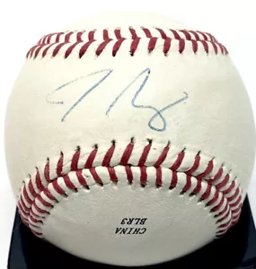 Joe Savery Signed on Rawlings Babe Ruth League Baseball JSA Authenticated & PPF - Picture 1 of 8