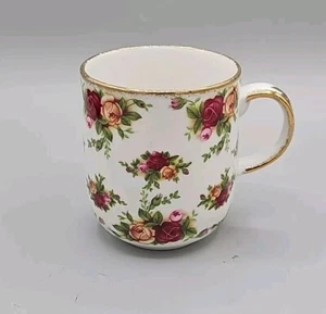 Royal Albert Old Country Roses Classic  Mugs Feathered Gold Trim - Picture 1 of 6
