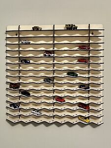 120 car hot wheels display case. Showcase your 1:64 collection with this shelf