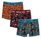 SCOOBY-DOO! SCOOB! Movie 3-Pack Boxer Briefs Underwear Boys Size 6, 8 or 10