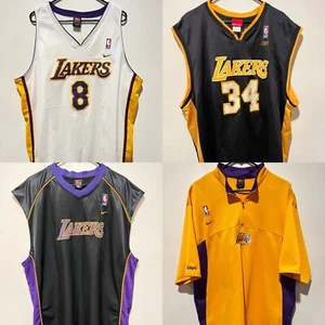 Vintage LAKERS Trikots KOBE BRYANT SHAQUILLE O’NEAL Lot Nike Reebok (Herren XXL) - Bild 1 von 22
