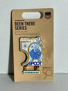 EPCOT - Pin Starbucks Been There Serie DISNEYWORLD 50 Aniversario Agotado - Imagen 1 de 1