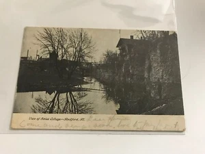 Postal con foto real RPPC cabaña suiza Rockford Illinois fecha publicada 1907 - Imagen 1 de 3