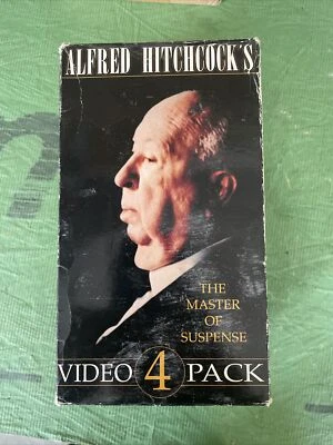 Alfred Hitchcock 4 VHS Collector's Classics Master Of Suspense 1998 - Image 1 of 2