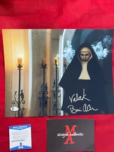¡FOTO FIRMADA DE BONNIE AARONS LA MONJA 11x14! ¡VALAK! ¡EL CONJURO! ¡AUTENTICIDAD BECKETT! - Imagen 1 de 6