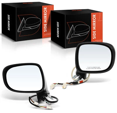 2x Espejo térmico eléctrico izquierdo y derecho negro para Lexus IS250 IS350 2006 2007 2008 Foto 1 de 4