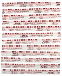 Plastigauge/Plastigage RED .002"-.006" Rod+Main Bearings Clearance 12/pack - Picture 1 of 3