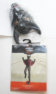 BLACK DRAGON Halloween Costume +Big Plastic Mask Boys Large 10-12 Hyde Eek NEW! - Picture 1 of 4
