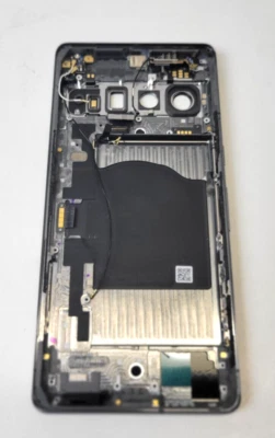 Carcasa Trasera Original Genuina para Google Pixel 7 Pro Negra Extraída del Teléfono Nuevo Foto 1 de 2