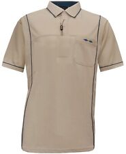 Tom Hagan Men's Single Jersey Polyester Golf Polo Shirt with Breast Pocket Short